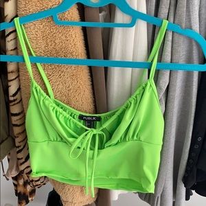Never worn neon top